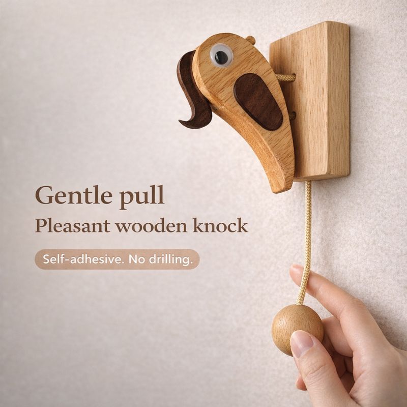 PECKER™ | Woodpecker Door Knocker