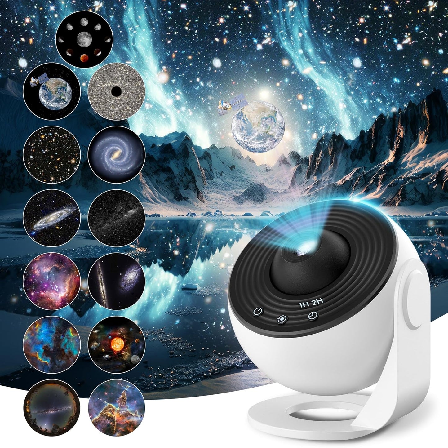 StarMuse™ | 12-in-1 Planetarium Galaxy Projector