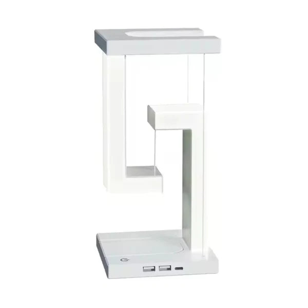 HoverGlow™ | Levitating Lamp with Wireless Charging