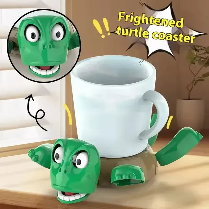TurtleCoaster™ | The Mood-Lifting Cup Buddy