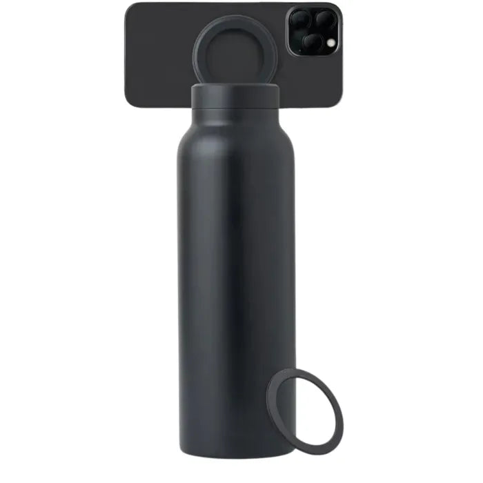 MagSip™ | Water Bottle + Tripod Mount + Phone Stand