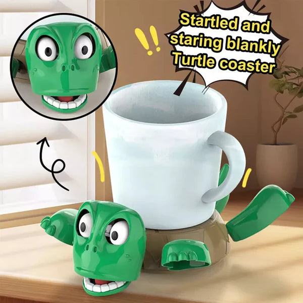 TurtleCoaster™ | The Mood-Lifting Cup Buddy