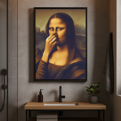 Monaloo™ Funny Bathroom Painting