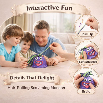 Shriek™ Hair-Pull Screaming Desk Toy