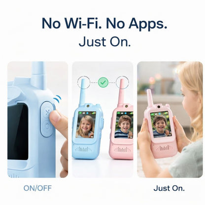 Talksy™ | Kids Video Intercom (2-Pack)