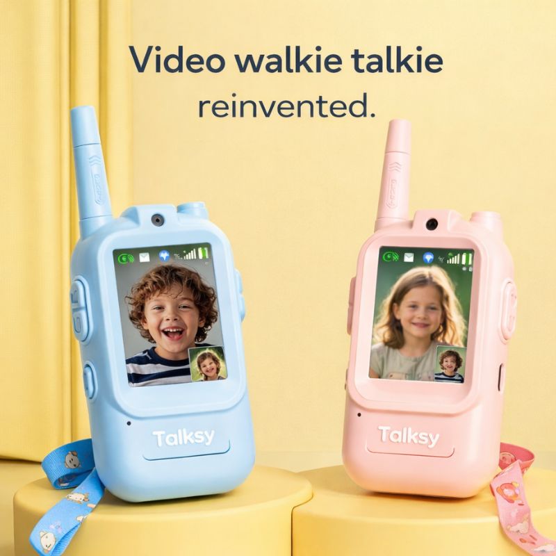 Talksy™ | Kids Video Intercom (2-Pack)