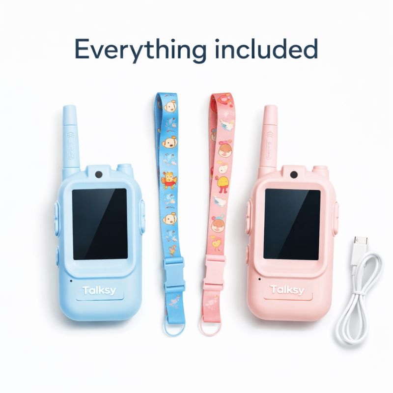Talksy™ | Kids Video Intercom (2-Pack)