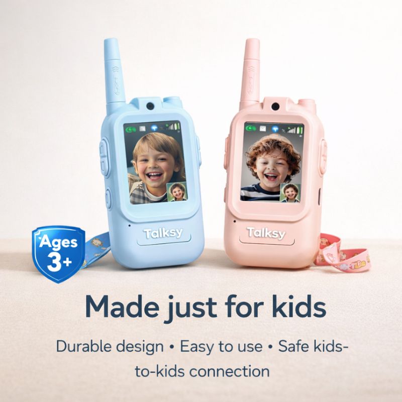 Talksy™ | Kids Video Intercom (2-Pack)