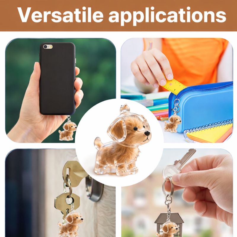 CloseCarry™Pet Hair Keepsake Keychain
