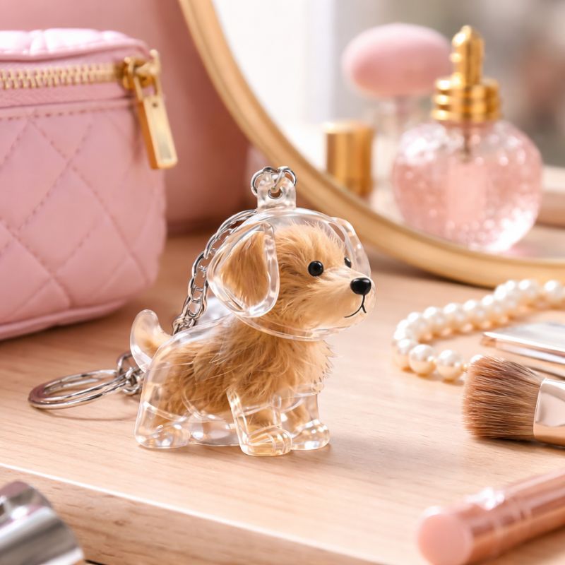 CloseCarry™Pet Hair Keepsake Keychain