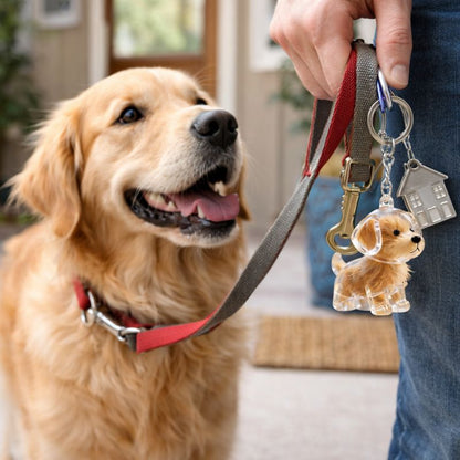 CloseCarry™Pet Hair Keepsake Keychain