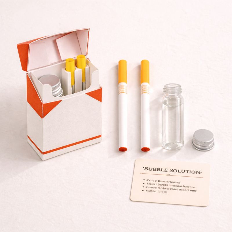 BubbleBreak™ Cigarette-Pack Bubble Kit