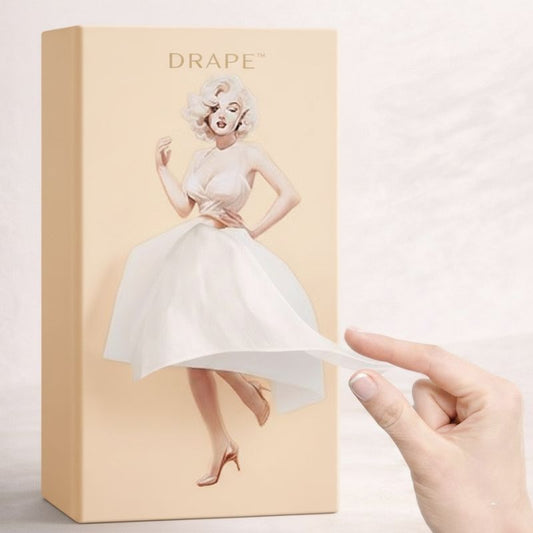 DRAPE™ Decorative Tissue Box Cover