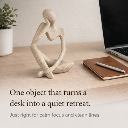 THINKER™ Abstract Shelf Anchor Sculpture