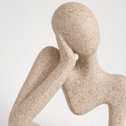 THINKER™ Abstract Shelf Anchor Sculpture