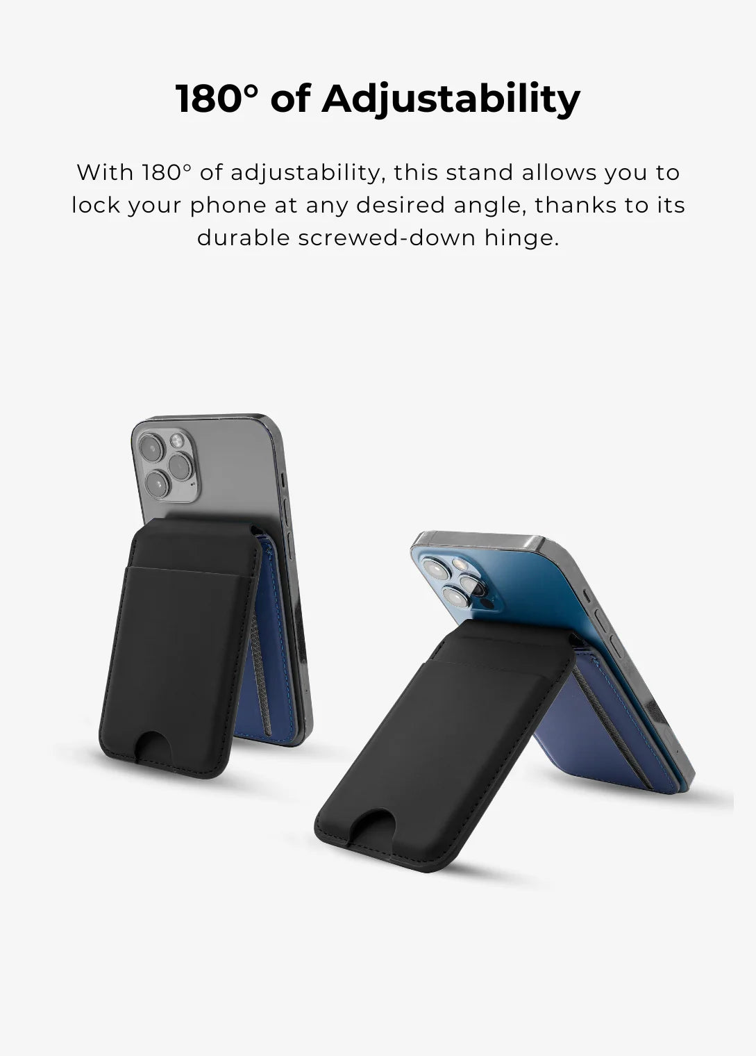 MagFold™ | MagSafe Wallet Stand