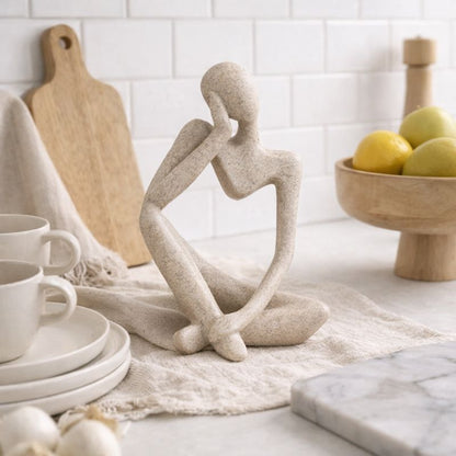 THINKER™ Abstract Shelf Anchor Sculpture