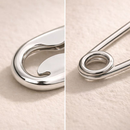 PINNA™ Oversized Safety-Pin Bun Clip