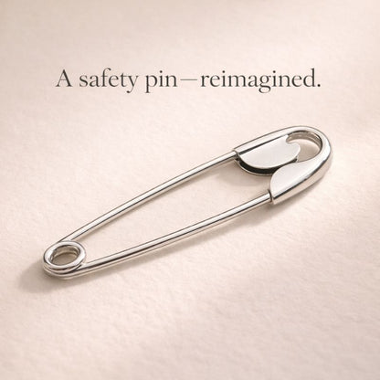 PINNA™ Oversized Safety-Pin Bun Clip