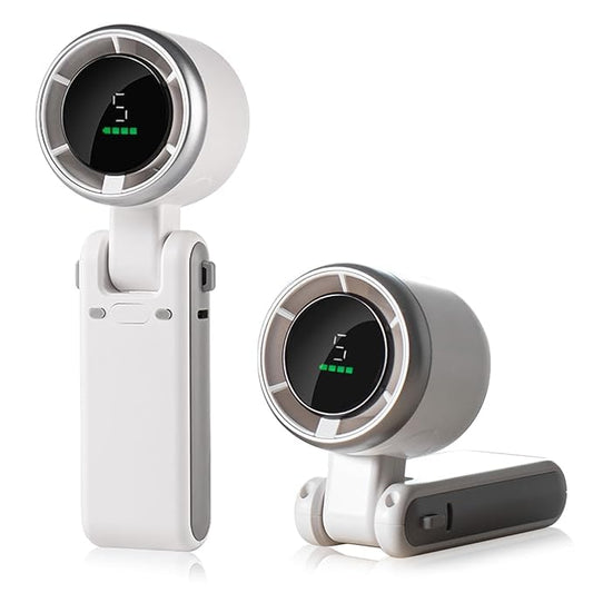 AeroFlex™ | Foldable High-Speed Fan with Smart Display