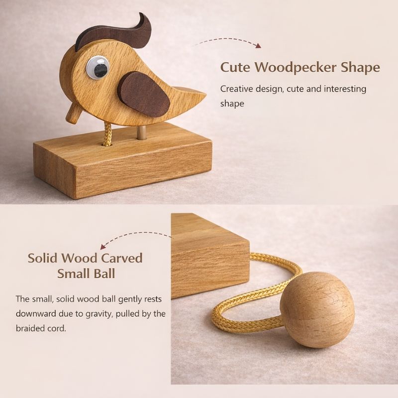 PECKER™ | Woodpecker Door Knocker
