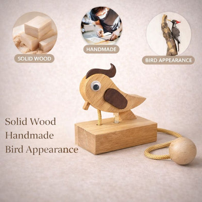 PECKER™ | Woodpecker Door Knocker