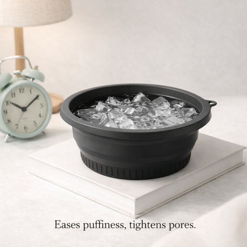 HIELO™ Foldable face ice bowl