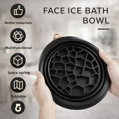 HIELO™ Foldable face ice bowl