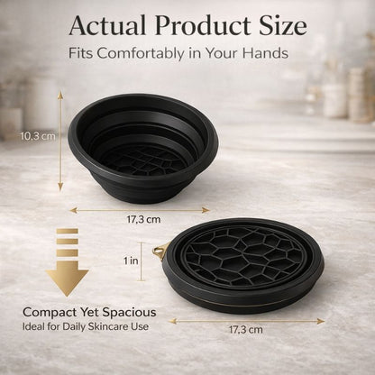 HIELO™ Foldable face ice bowl