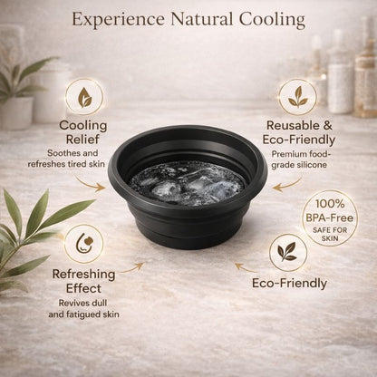 HIELO™ Foldable face ice bowl