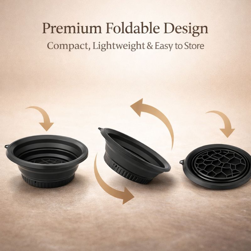 HIELO™ Foldable face ice bowl