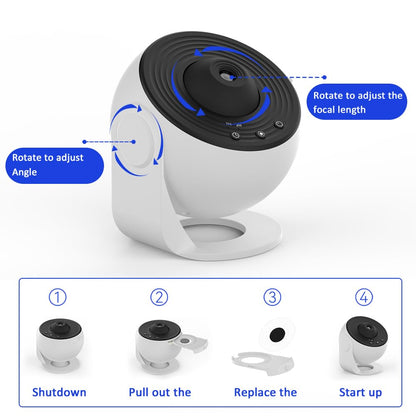 StarMuse™ | 12-in-1 Planetarium Galaxy Projector