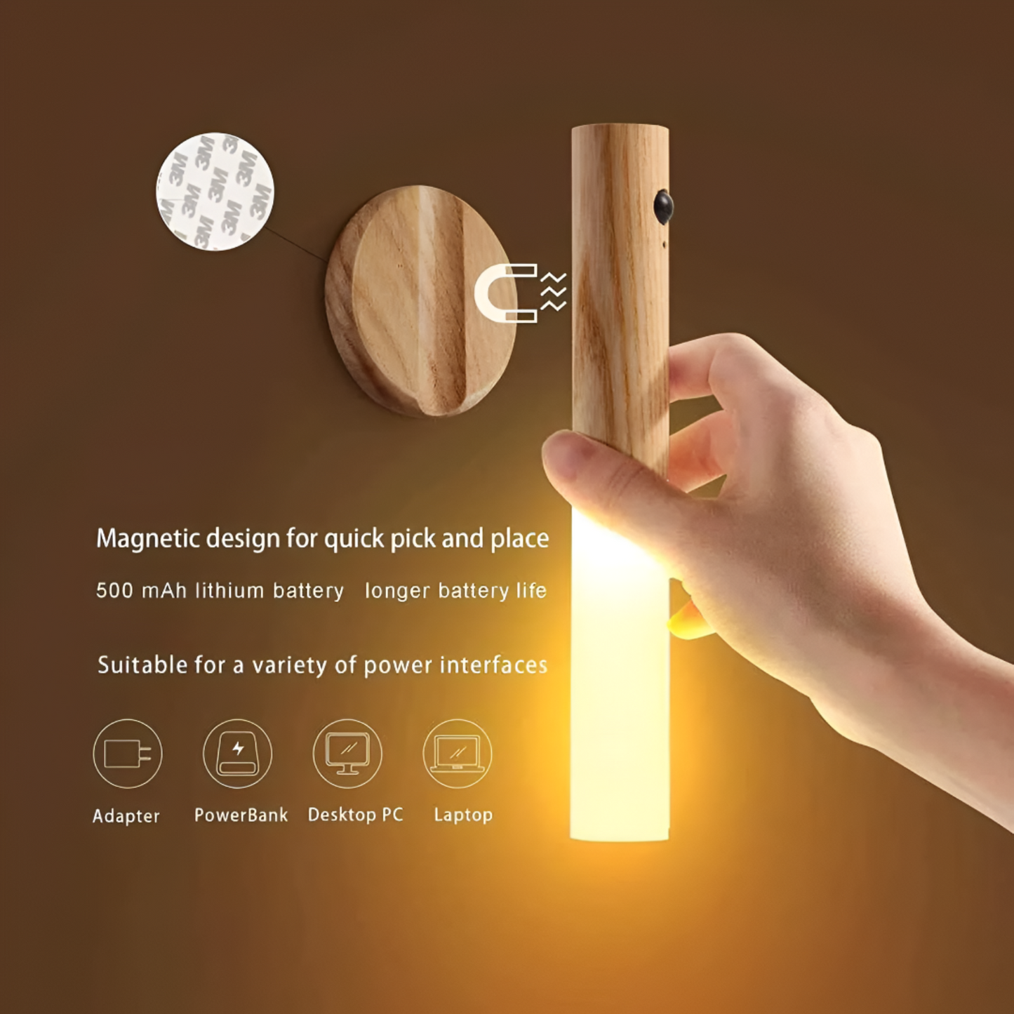 GlowBar™ Motion Sensor Light