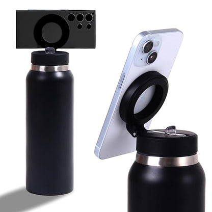 MagSip™ | Water Bottle + Tripod Mount + Phone Stand