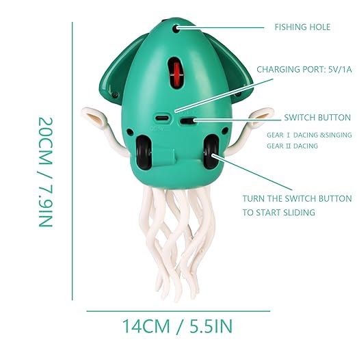 OctoGroove™ | Dancing Musical Octopus Toy