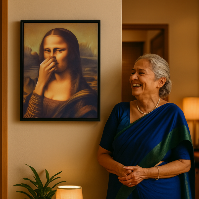 Monaloo™ Funny Bathroom Painting