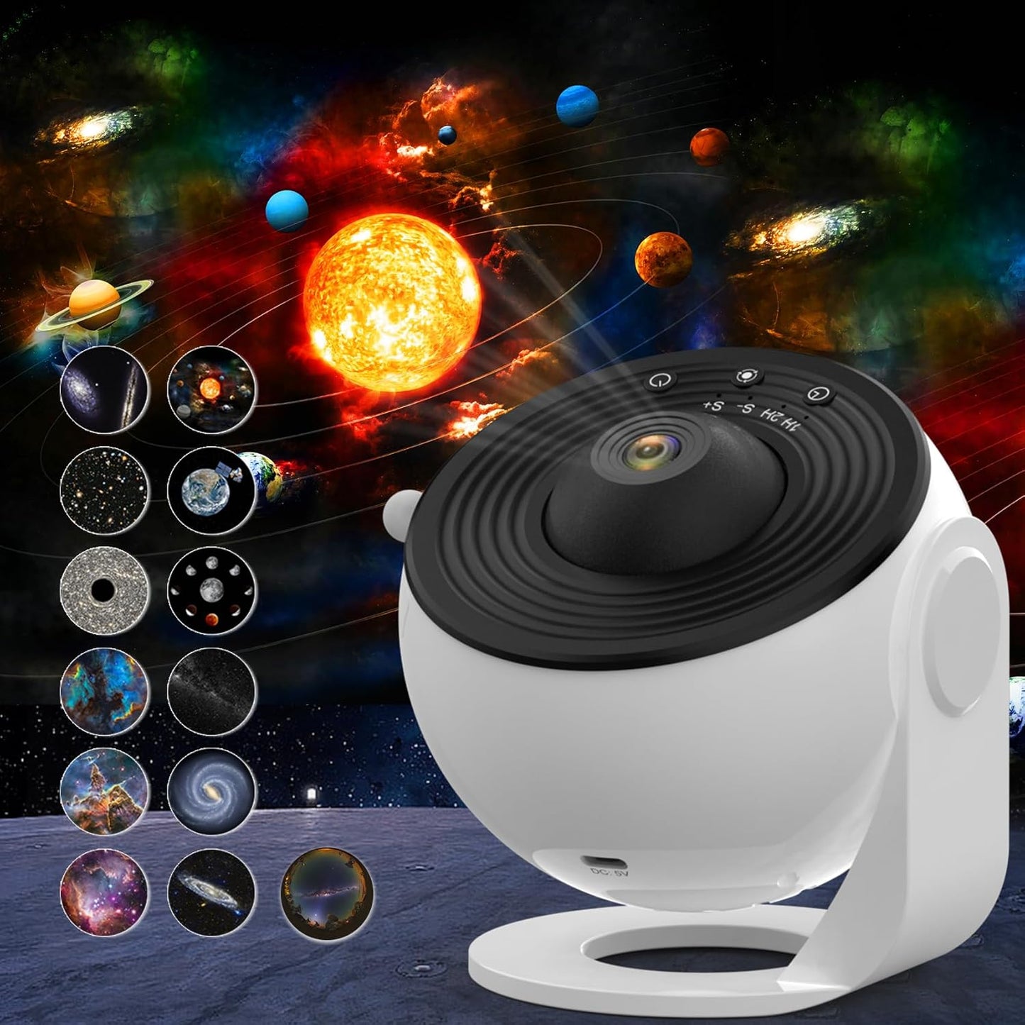 StarMuse™ | 12-in-1 Planetarium Galaxy Projector