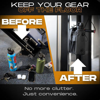 GymSnap™ | Magnetic Organizer for Hands-Free Workouts