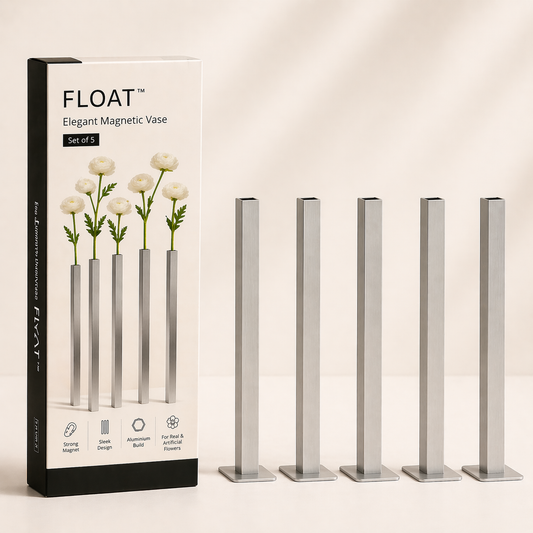FLOAT™ | Elegant Magnetic Vase (Set of 5)