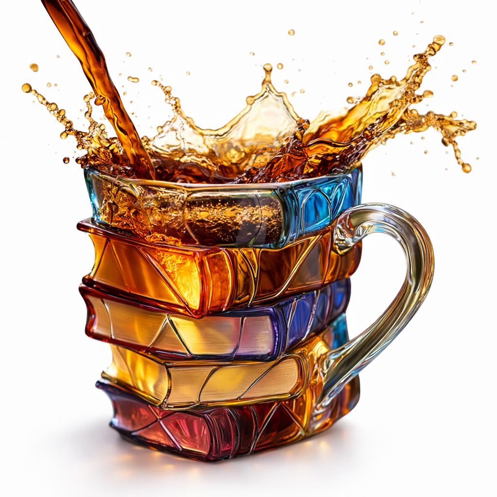 Book-Stack Mug