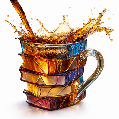 Book-Stack Mug