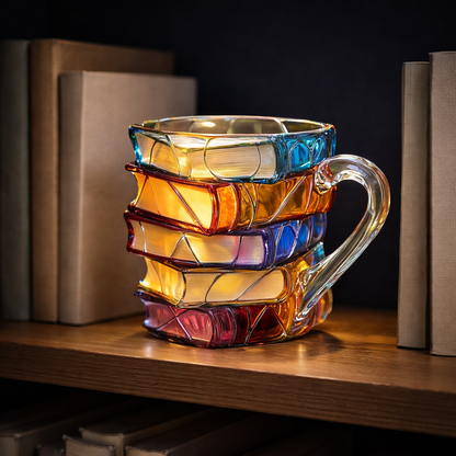 Book-Stack Mug