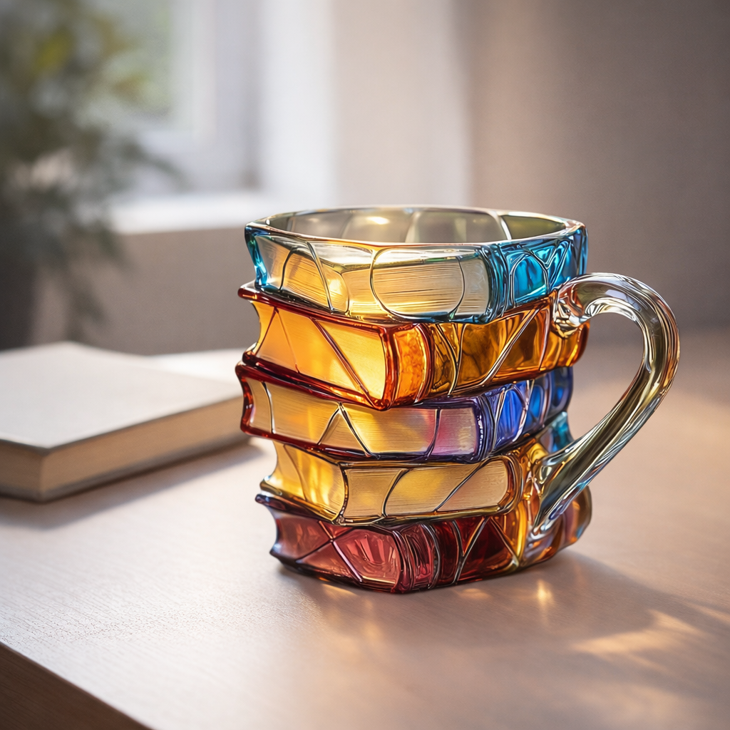 Book-Stack Mug