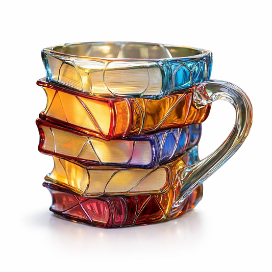 Book-Stack Mug