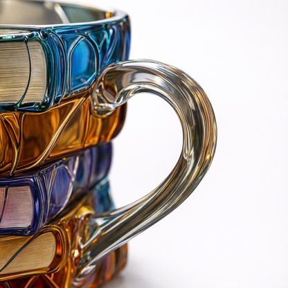 Book-Stack Mug