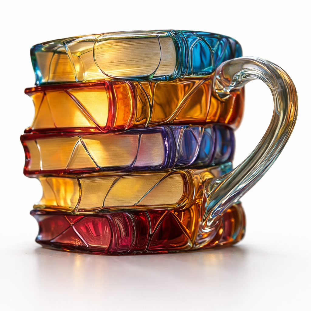 Book-Stack Mug