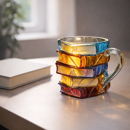 Book-Stack Mug