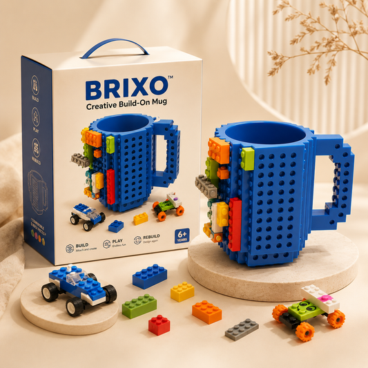 BRIXO™ | Creative Build-On Mug