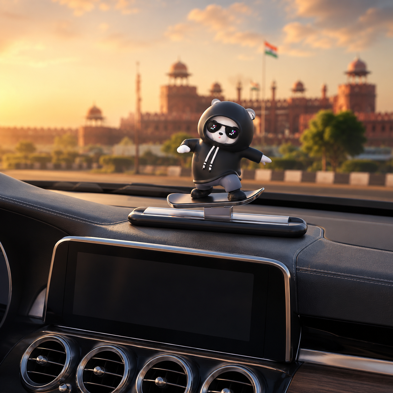 GLYDO™ | Sliding Bear Car Ornament