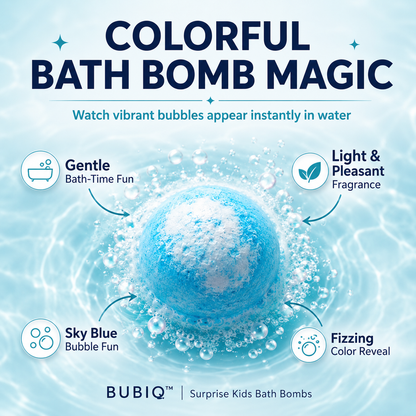 BUBIQ™ | Surprise Kids Bath Bombs